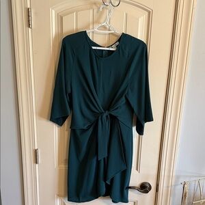 Elegant Teal Dress